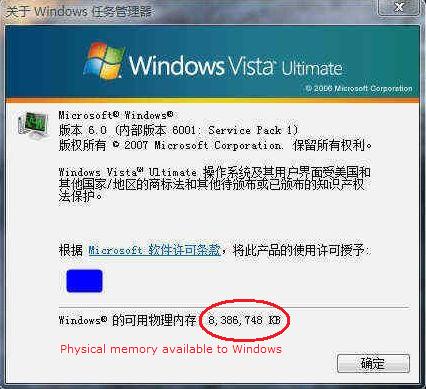Windows Vista 32 Bits Soporta 4Gb