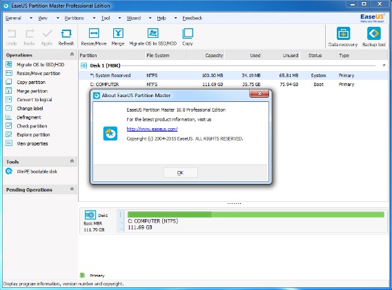 Easeus Partition Master Professional Edition With Crack