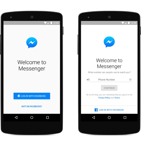 Now everyone can use Messenger without Facebook account