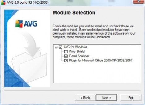 Disable Web Shield During AVG Installation