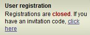 Demonoid Closed Registration