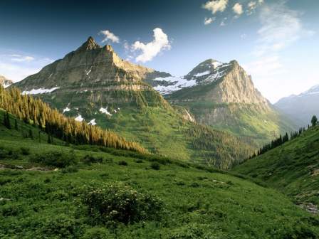 Mountain Scenery Free Wallpaper