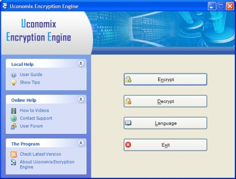 Uconomix Encryption Engine