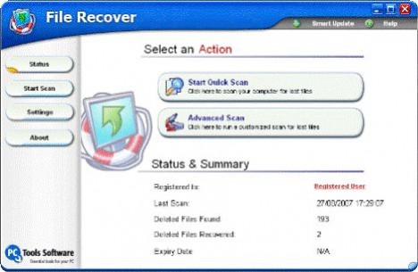 Free File Recover License