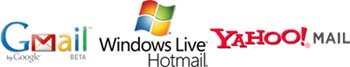 windows live hotmail gmail yahoo mail
