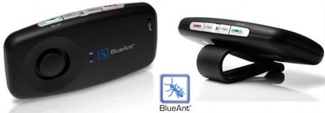 blueant s1 sun visor mount car speakerphone