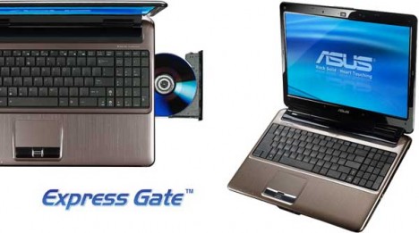 Asus N51 Series with Express Gate