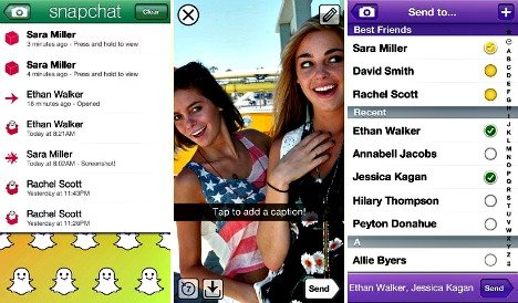 Snapchat Free Picture, Video, or Text Chat App for iPhone and Android Free Download