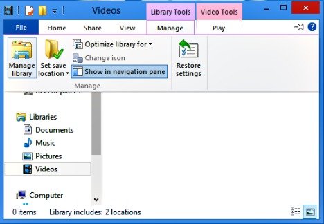 Manage Library