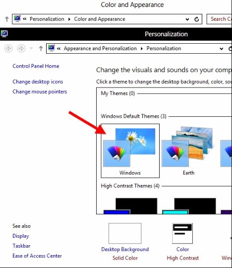 default theme