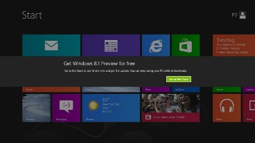 windows 8.1 go to store
