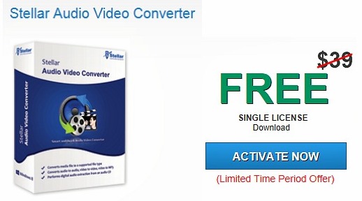 Stellar Audio Video Converter Free Download With Unlock License Key