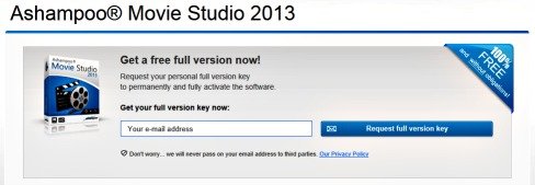 Ashampoo Movie Studio 2013 Reg