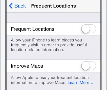 Frequent Locations (and other location services)