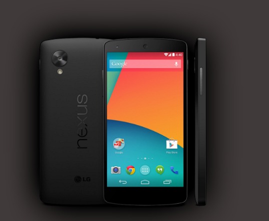 Google Nexus 5 Smartphone Now Available in Google Play Store