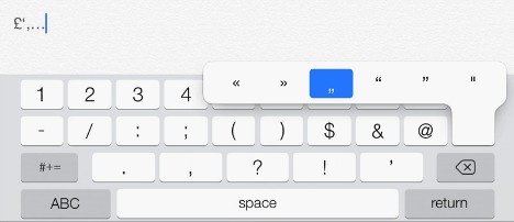 Keyboard Shortcuts for iPhone, iPad, iPod Touch(Update iOS 7)