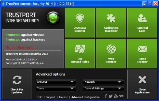 TrustPort Internet Security 2014 Free License Key Download