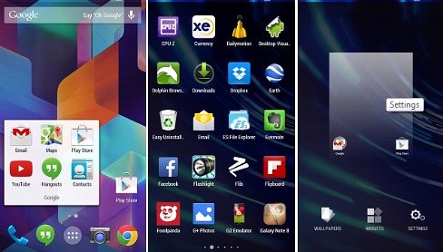 Android 4.4 KitKat Launcher