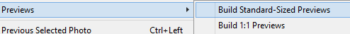 Rebuild Standard Sized Previews