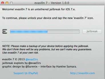 Jailbreak iOS 7 with evasi0n 7 (iPhone 5s, 5c, 5, 4s, 4 & More)