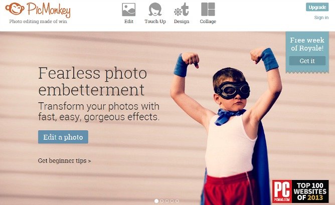 PicMonkey Free Online Photo Editor