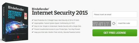 Bitdefender Internet Security 2015 Free License Key