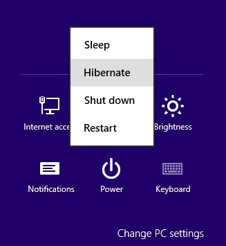 How To Enable Windows 8  Hibernate Mode Option