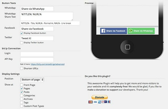 How To Add Whatsapp Sharing Button On WordPress Website or Blog for iOS