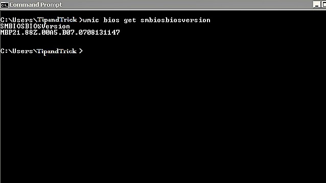 How to Find Computer BIOS Version, Type, and Date From the Command Prompt (Command Line)