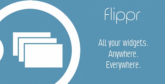 Flippr - Flip Widgets Anywhere Without Return To The Device Homescreen