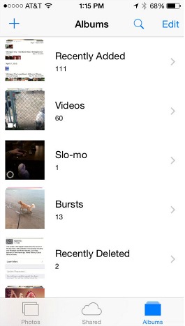 How to Find Camera Roll and Photos In iOS 8 (iPhone, iPad, iPod touch