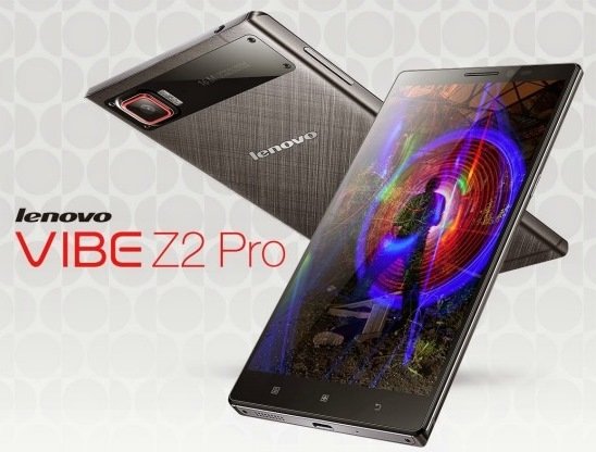 Lenovo Vibe Z2 Pro First Selfie 64-bit Android-based Smartphones