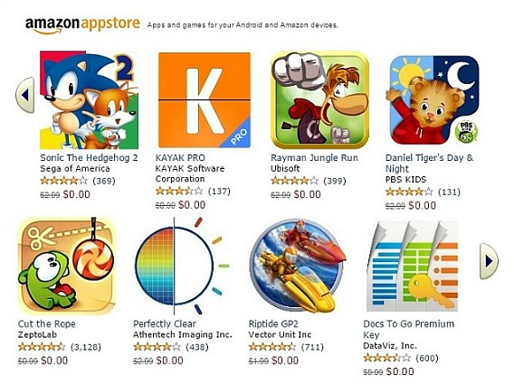 Amazon Appstore Free Download For 39 Apps Worth $130