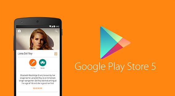 Google Play Store 5.0.38 APK Released for Free Download With New Android L Material Design