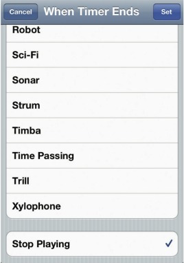 How To Set A Sleep Timer on iPhone To Automatically Stop Music Playback - Stop Playing