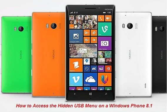 How to Access the Hidden USB Menu on a Windows Phone 8.1