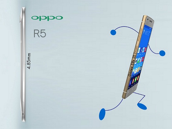 Oppo R5 World Thinnest Smartphone With Price Rs 29,990 in India