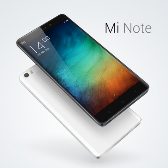 Xiaomi Mi Note Available With Slim, Curved, and Powerful 5.7-inch Touchscreen Display