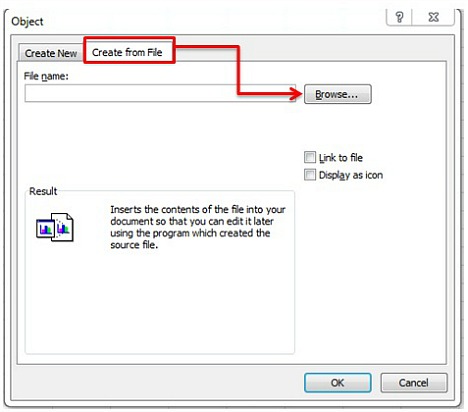 How To Add, Attach or Insert A File in Microsoft Office Excel 2013