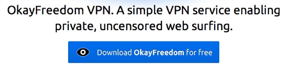 OkayFreedom VPN Free 1 Year Premium Flat Promo Code (Unlimited Traffic Volume)