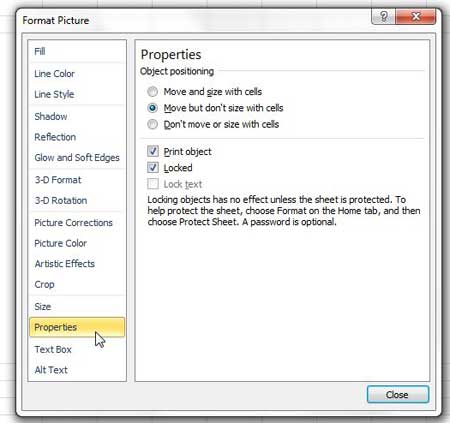 How to Insert a Picture Into a Cell in Excel 2003, 2007, 2010
