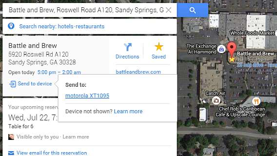 Google Maps Can Now Let You Send Directions From Desktop to Android