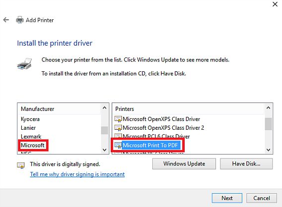 How to Enable Print to PDF Feature in Windows 10 Without Install Any PDF Application  setting