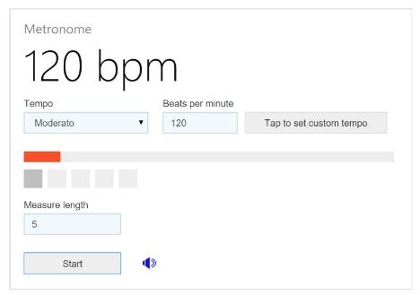 Microsoft Bing Metronome Now Let Musicians Tune Guitar More Handy