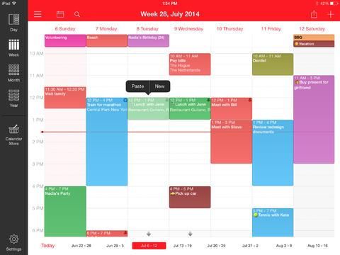 Week Calendar for iPad