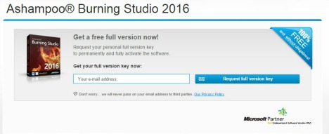 Ashampoo Burning Studio 2016 Free Full Version Genuine License Key