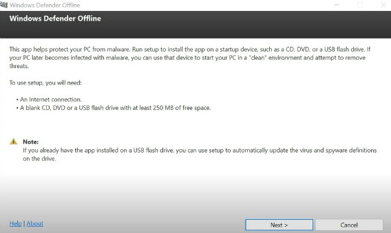 Windows Defender Offline Designed To Remove Malware From Windows 10 PC