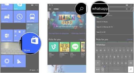 How To Download and Setup WhatsApp on Windows 10 Mobile search