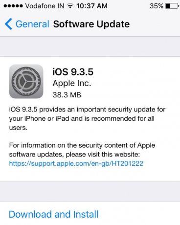 iOS 9.3.5 Official Direct Download Links