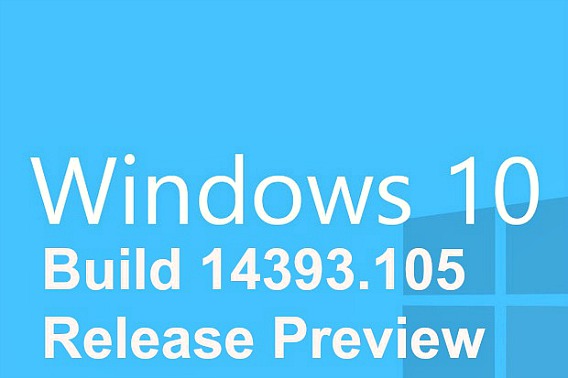 Windows Cumulative Build 14393.105 Release Preview